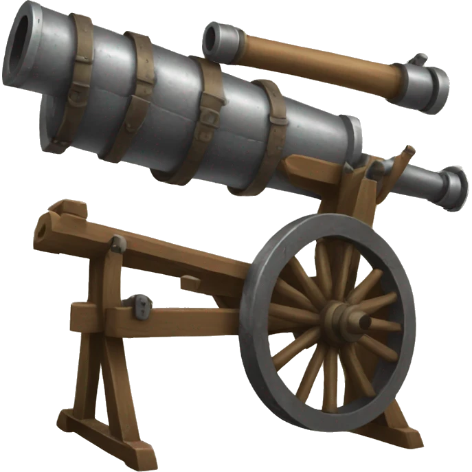 medieval arsenal canon emoji