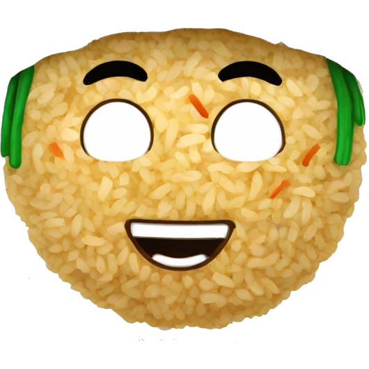 garlic fried rice emoji