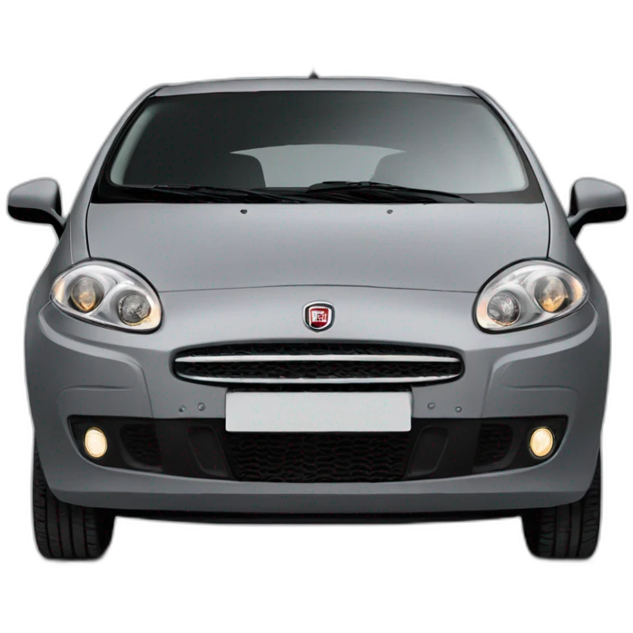 2008 fiat grande punto grey 5 doors emoji