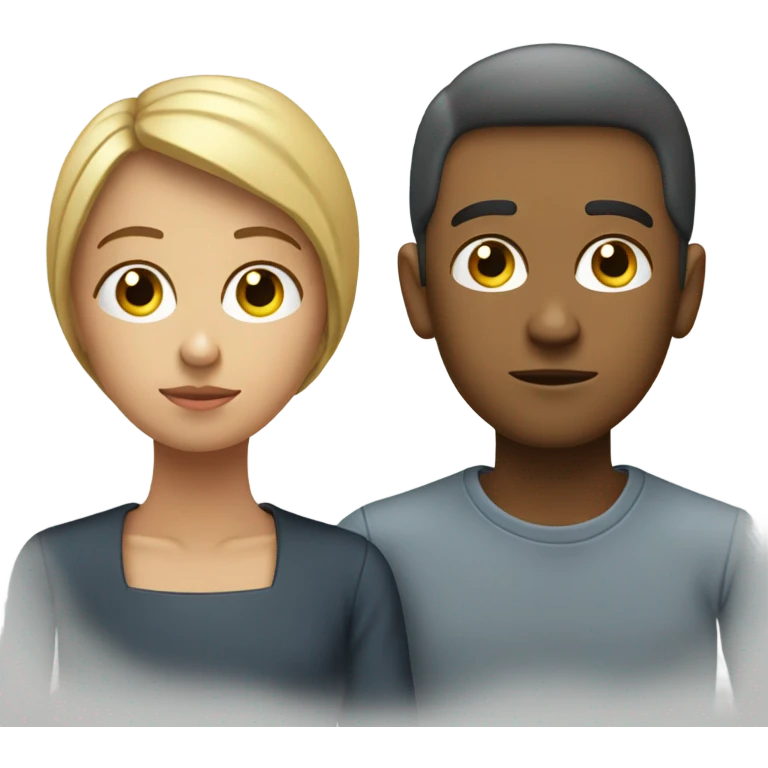 two person thinking about ai emoji