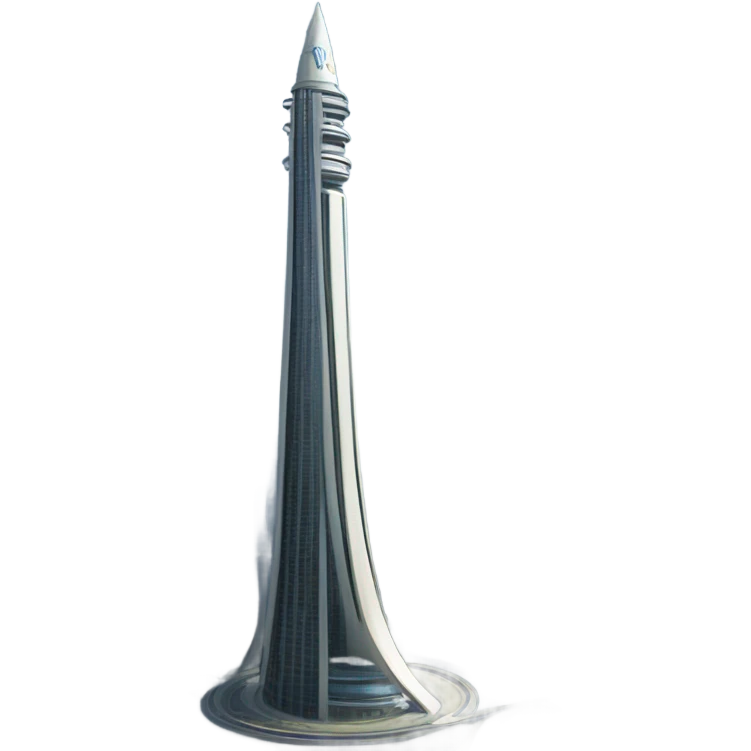Space needle emoji
