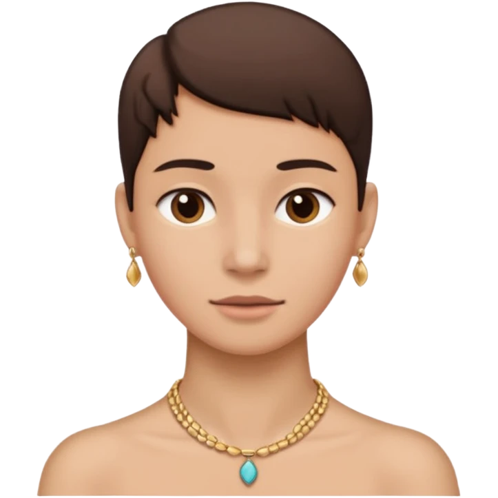 only neck is visible, head is partly not in frame emoji