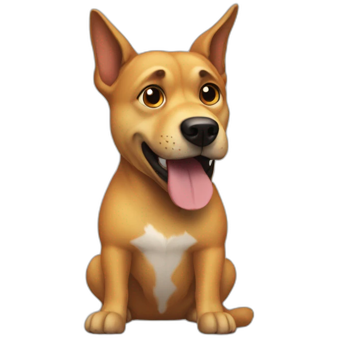Dog in house of fire meme emoji