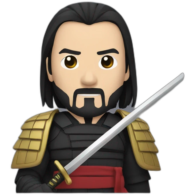 John wick samurai emoji