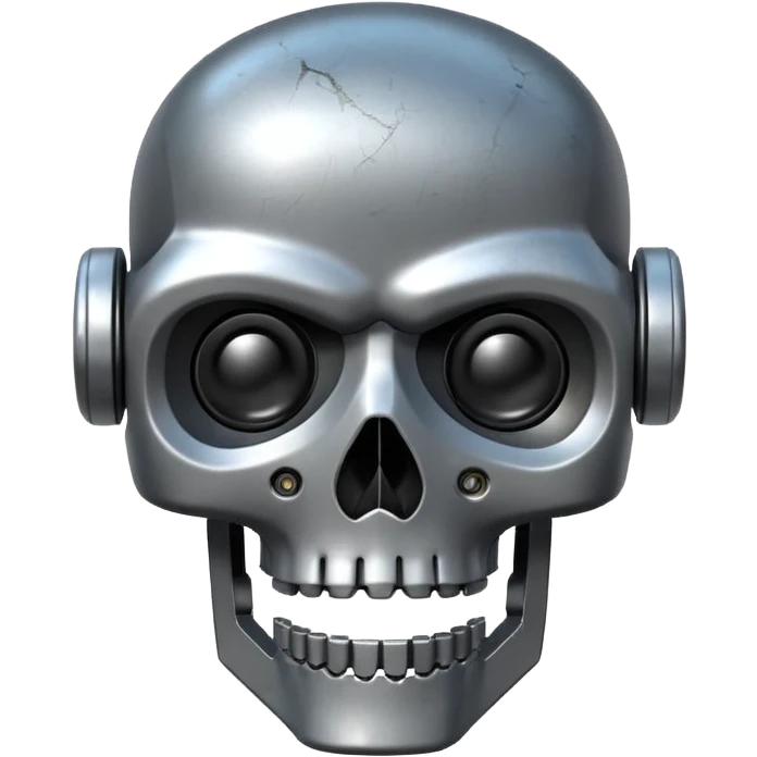 Robot + SKULL  emoji