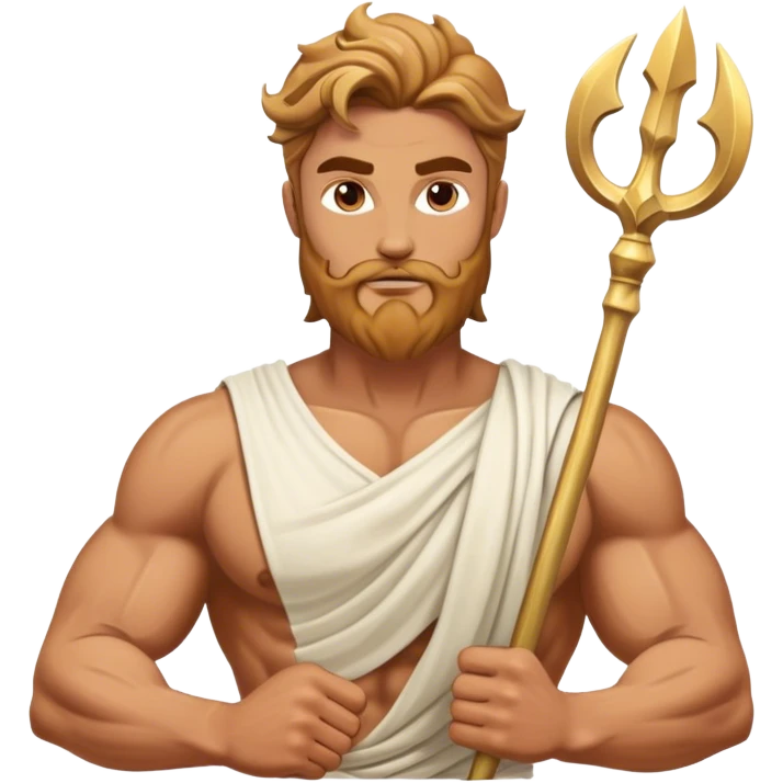 Greek god Poseidon emoji