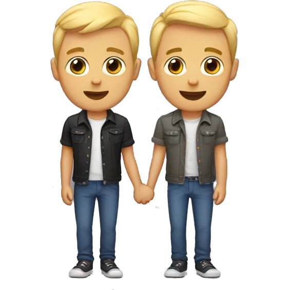 gay couple emoji