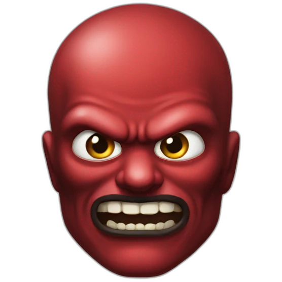 One Chuky diabolic emoji