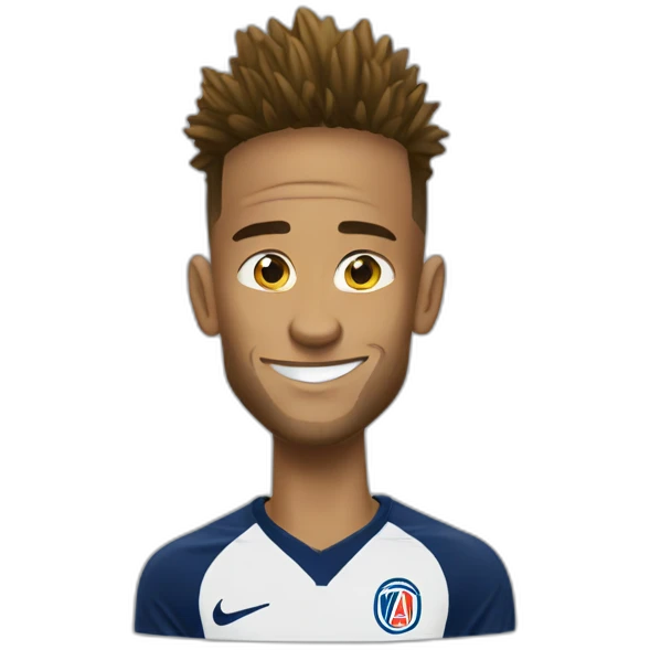 Neymar with an avk emoji