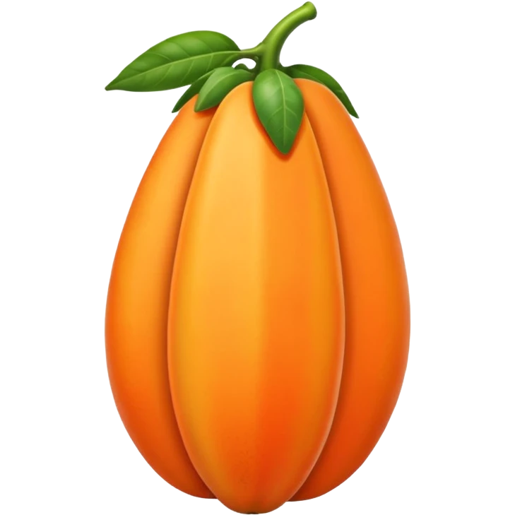 Papaya emoji emoji