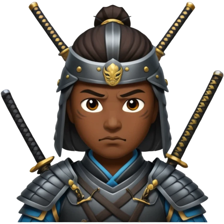 guerrero samurai emoji