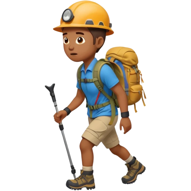 Pain face with ass hike out emoji