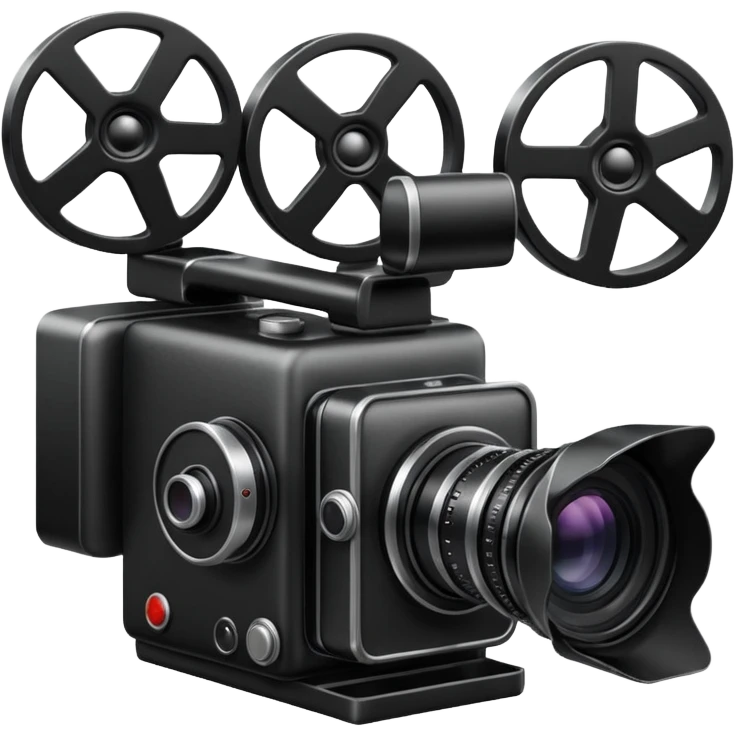 camera de cinema emoji