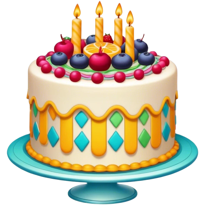 aesthetic cake emoji