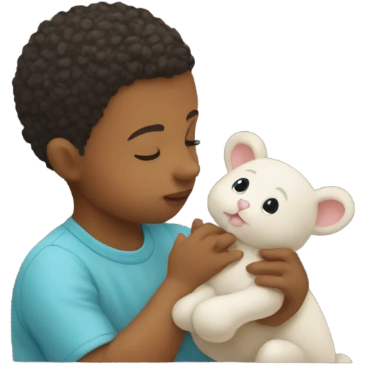 Baby kissing  emoji