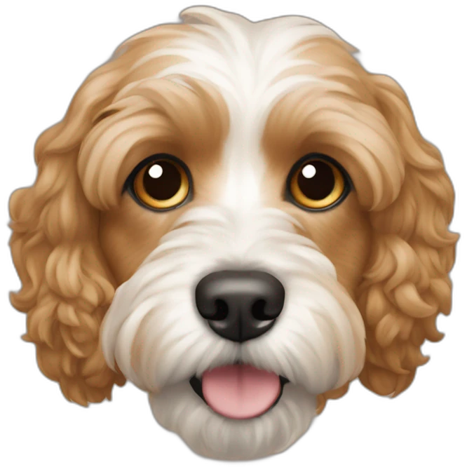 Cavapoo Mueloc emoji