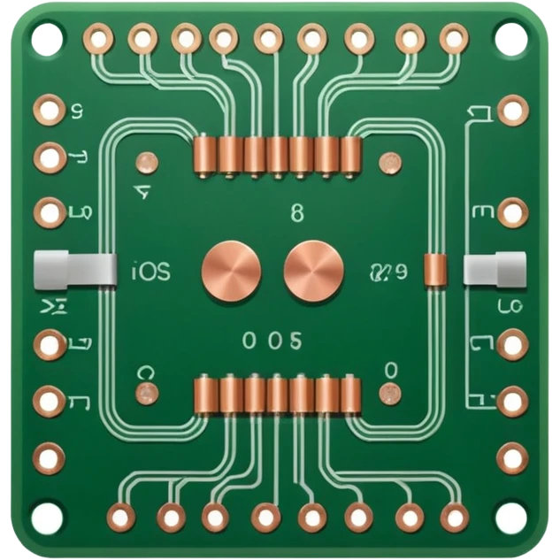 PCB circuit emoji