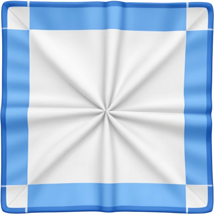 napkin with color emoji