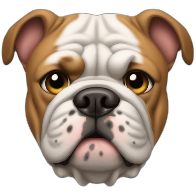 Bulldog emoji