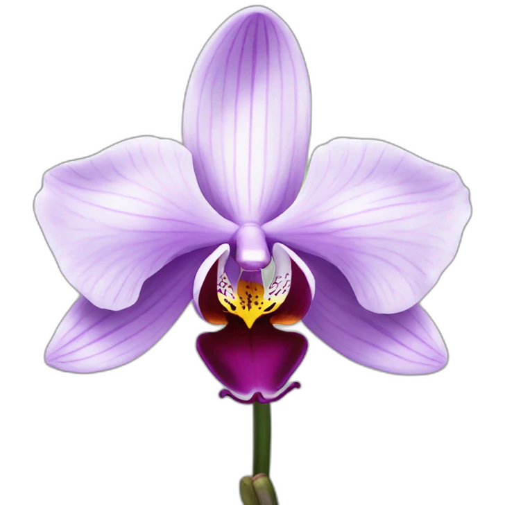 Orchid emoji