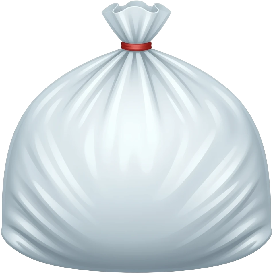 A branded plastic bag emoji
