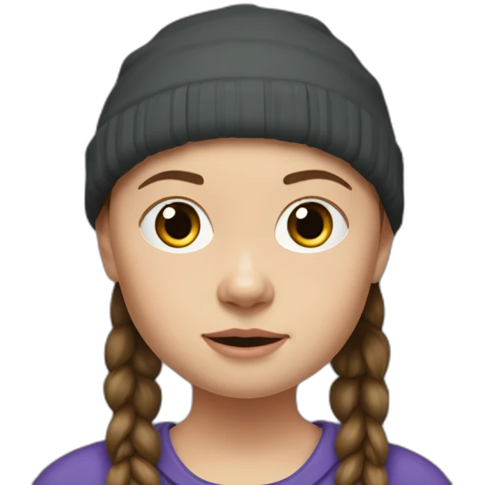 Greta Thunberg emoji