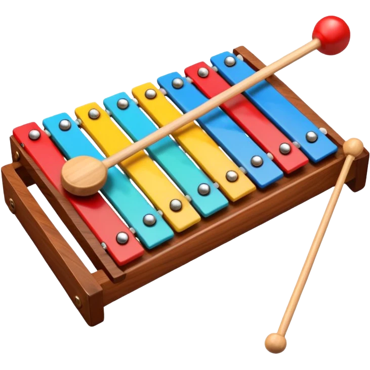 Xylophone instrument emoji