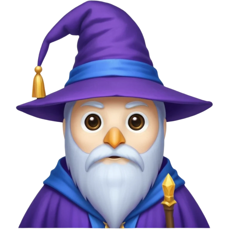 Penguin Wizard emoji