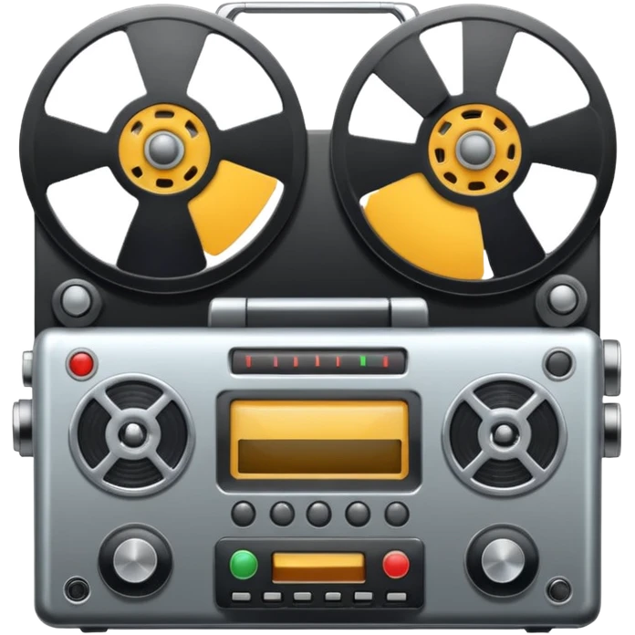 Tape recorder emoji