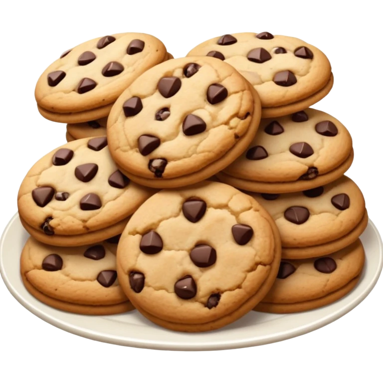 kurabiye dolu tabak emoji