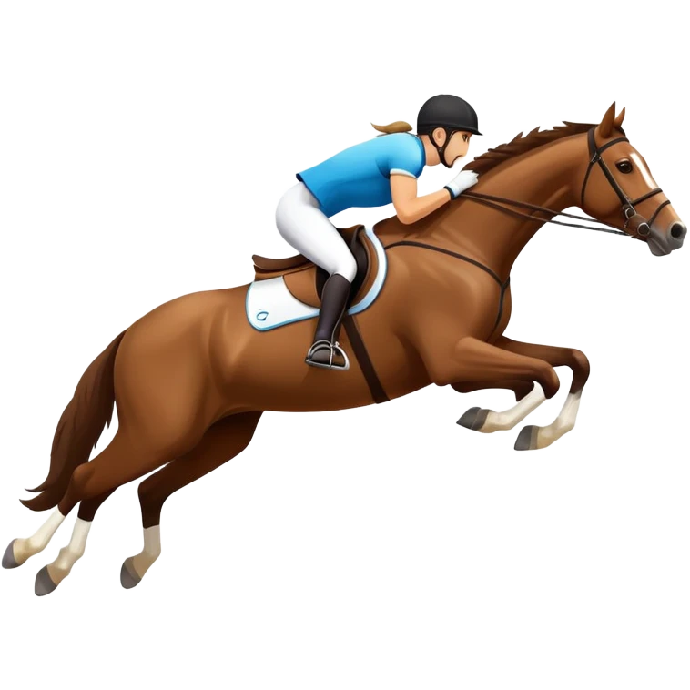 Horse jumping  emoji