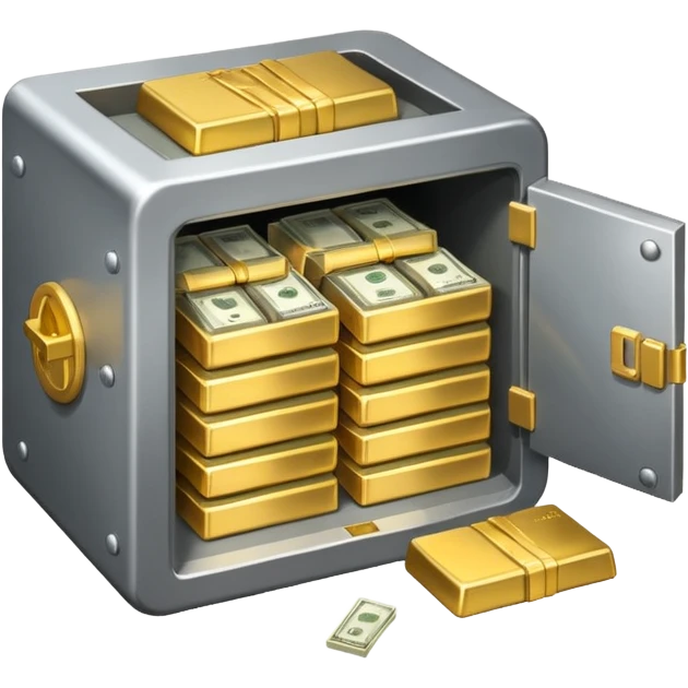 open filed money vault emoji
