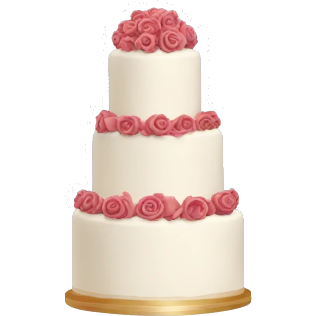 Wedding cake emoji