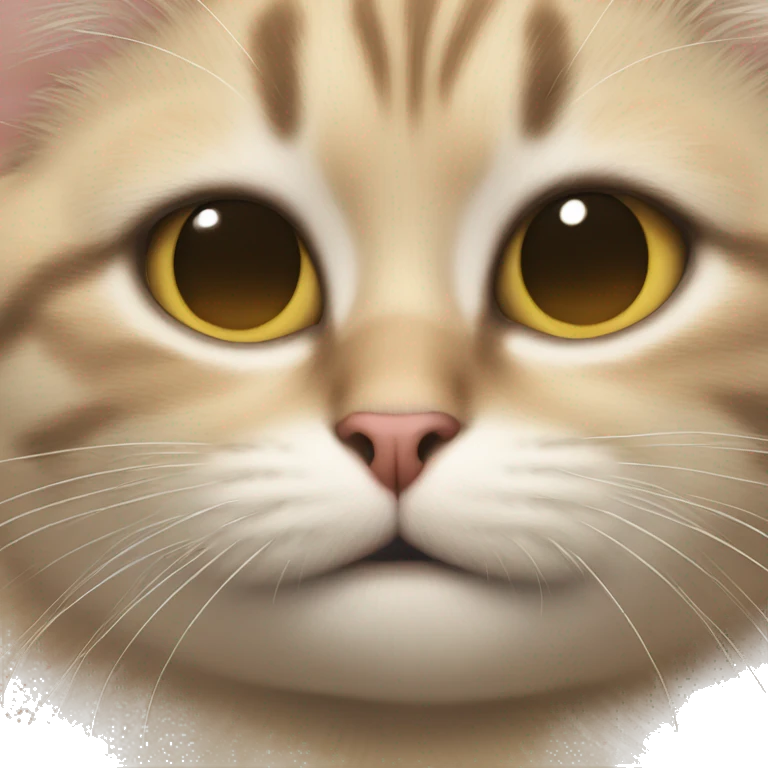 Cat kissing face emoji