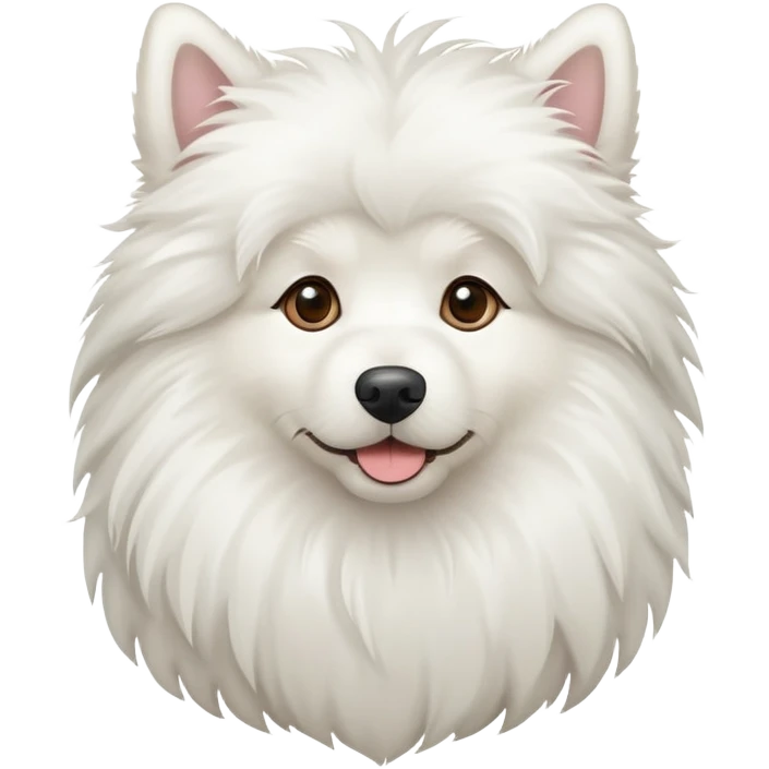 White Dog emoji