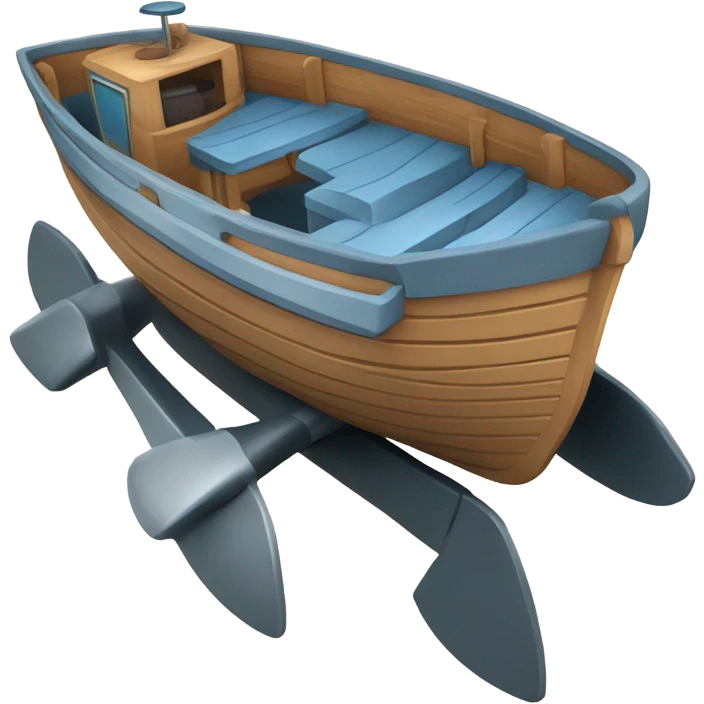 Whale boat emoji