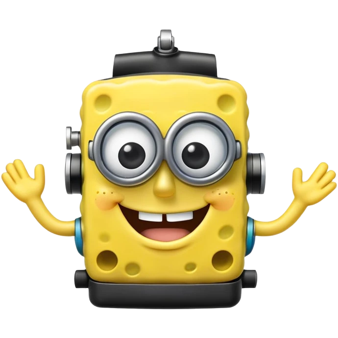 SpongeBob scuba diving emoji