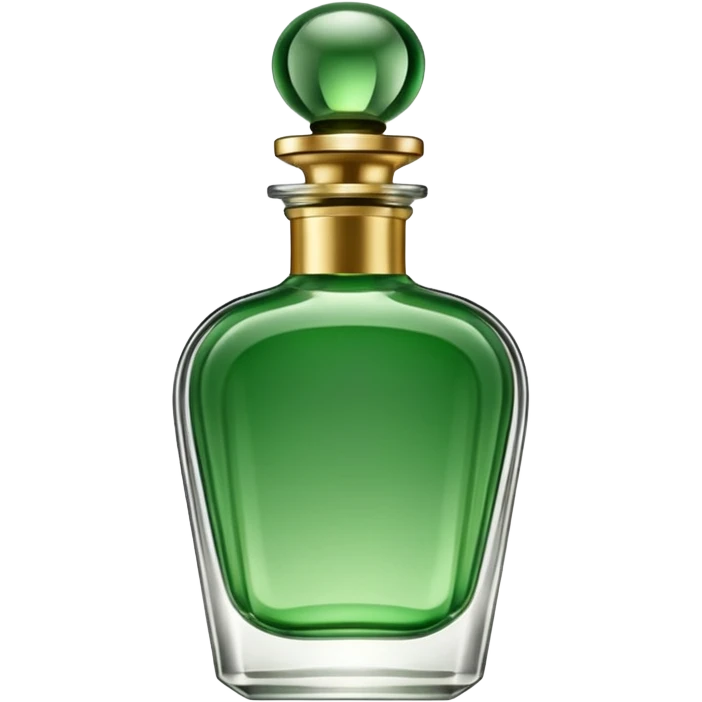 Perfume green bottle emoji
