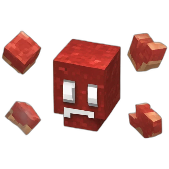 minecraft redstone in style of emojis emoji