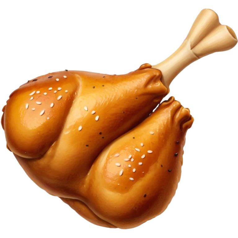 chicken leg emoji