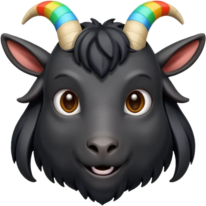 black goat emoji