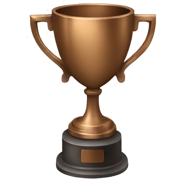 bronze trophy emoji