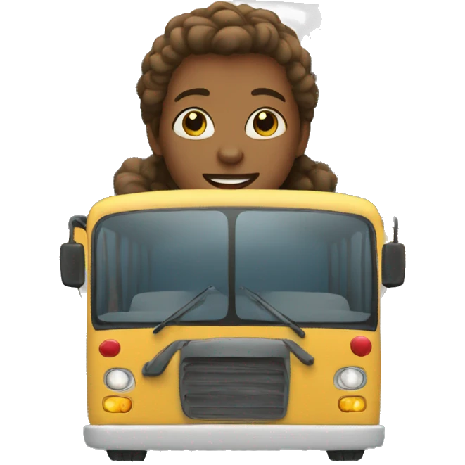homan in a bus emoji