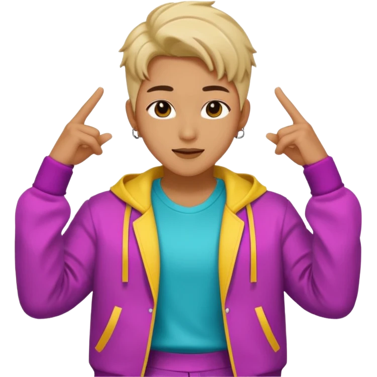 K-pop dancing emoji