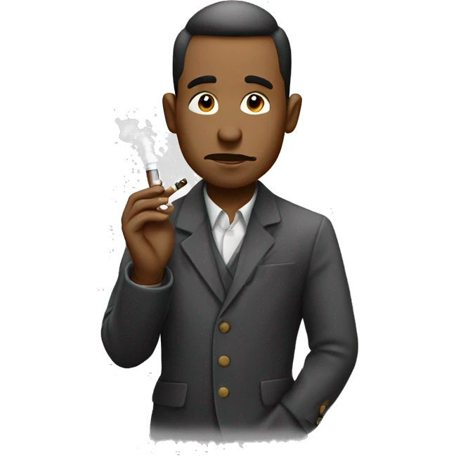 Marciano smoking vape emoji
