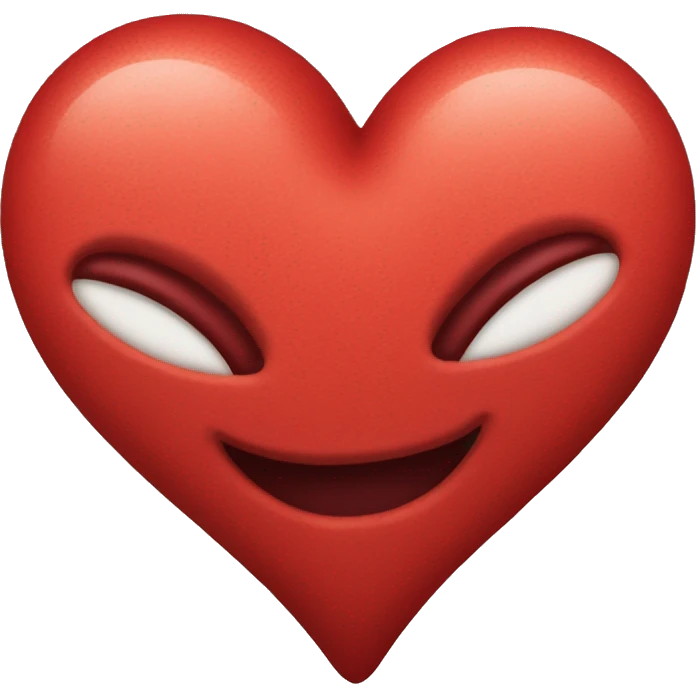 Upside down Red heart emoji