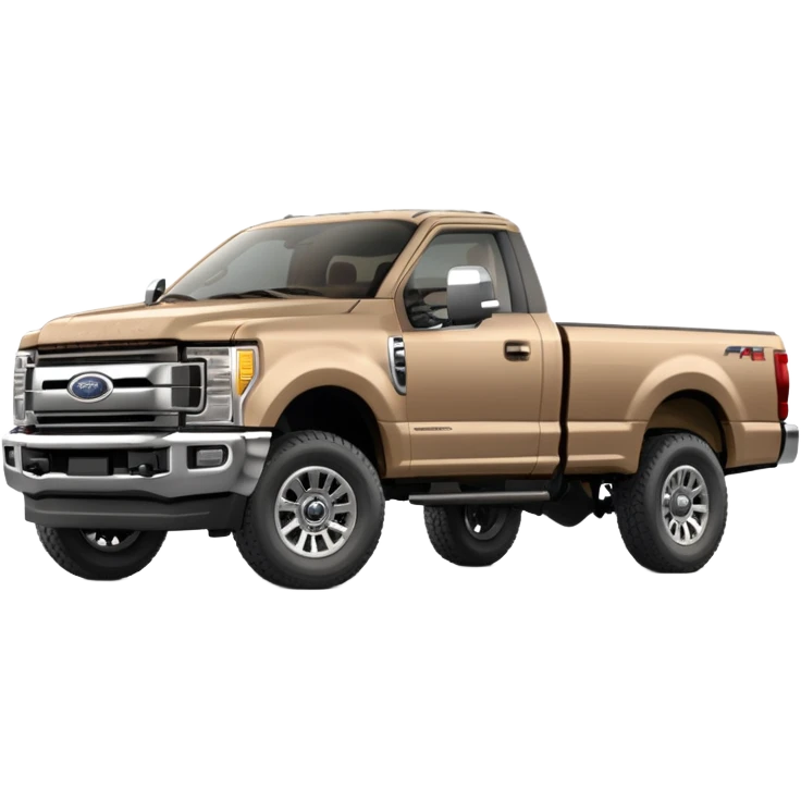 2018 ford f250 tan emoji