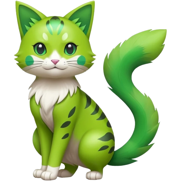 Floragato-Meowscarada-Pokémon (full body) emoji