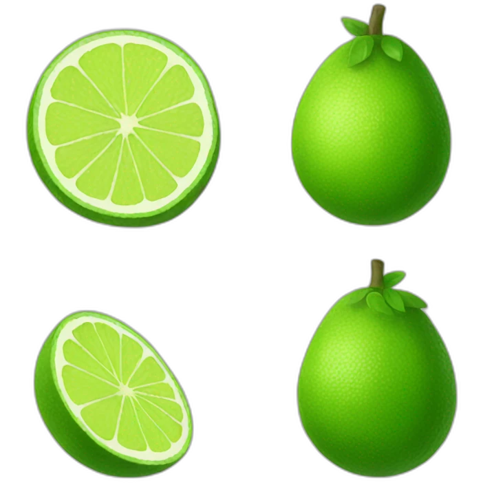 Lime emoji