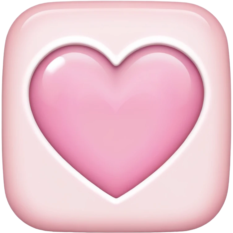 light pink hearth  emoji